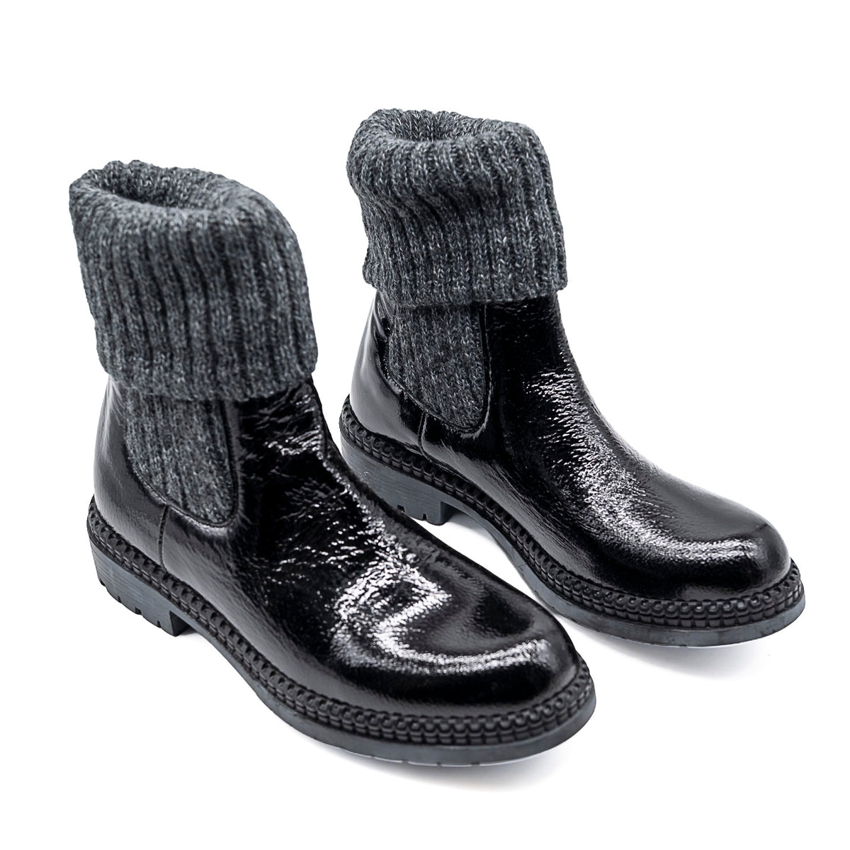 Boots Caro Vernis Noir REGARD