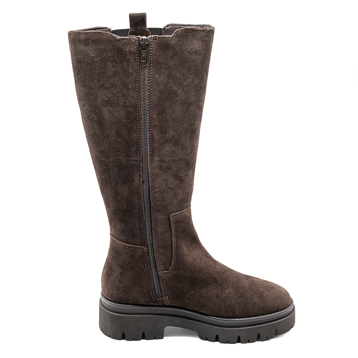 Bottes Hautes 1-25608-41 347  Mocca Suede  TAMARIS