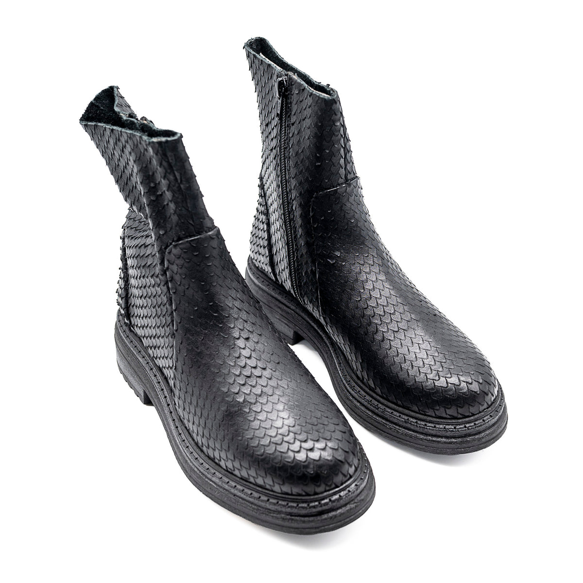 Boots Flynt Piton Noir ALIWELL