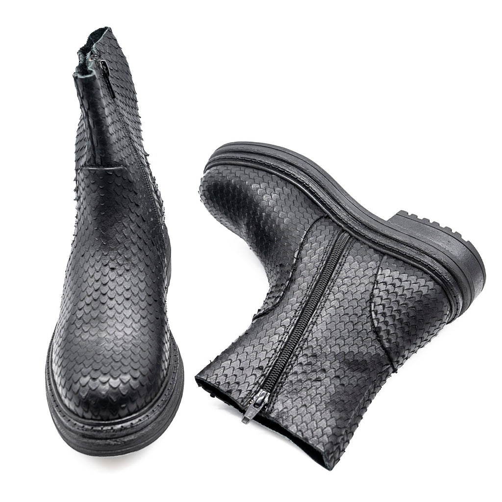 Boots Flynt Piton Noir ALIWELL