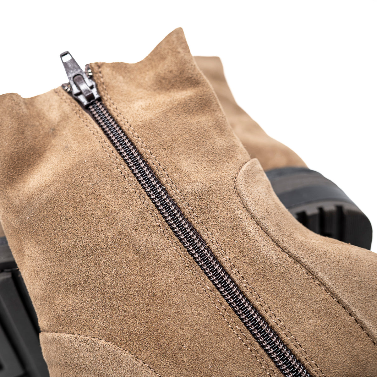 Boots Flynt Velours Noisette ALIWELL