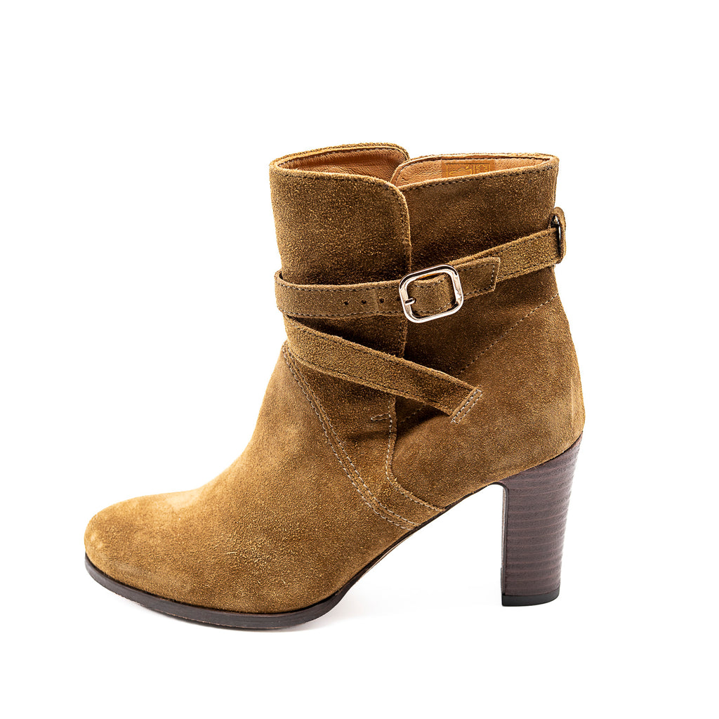 bottines Naya Velours Miel ALIWELL