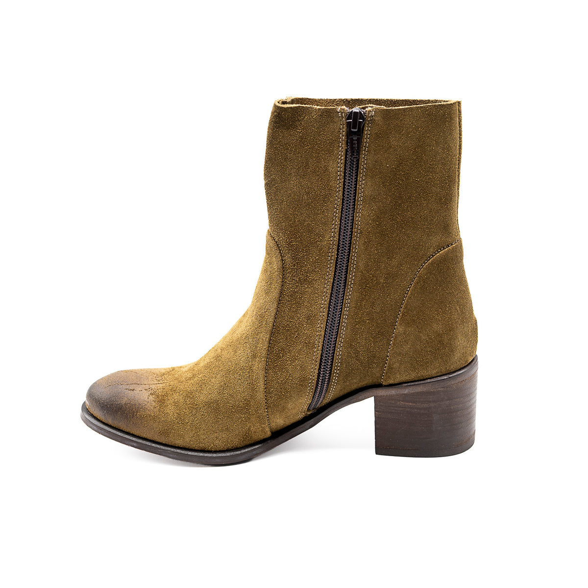 Bottines Alias Velours Safari