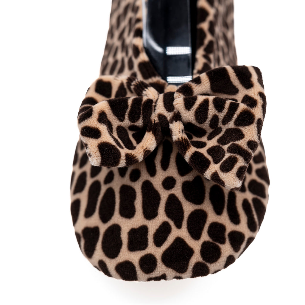 Pantoufles Ballerine Girafe ISOTONER