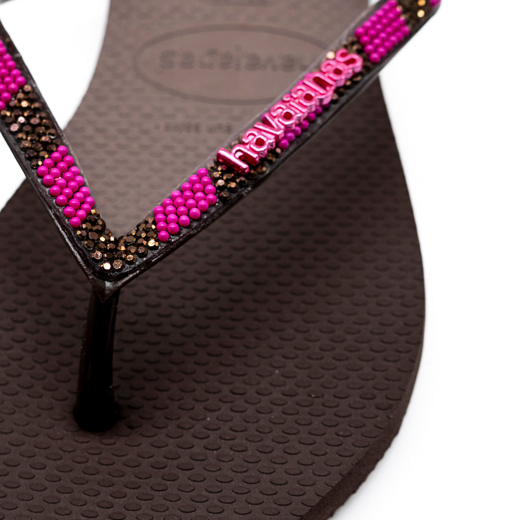 Tong Havaianas Dark Brown