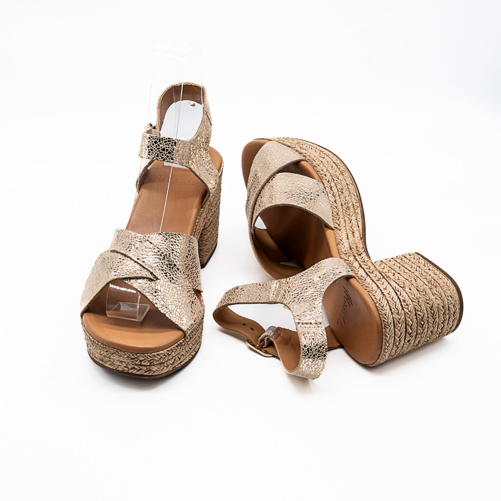 Sandales Imany cuir craquelé ALIWELL