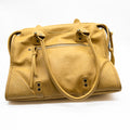 Sac synthétique moutarde