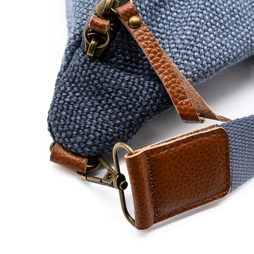 Sac banane bleu