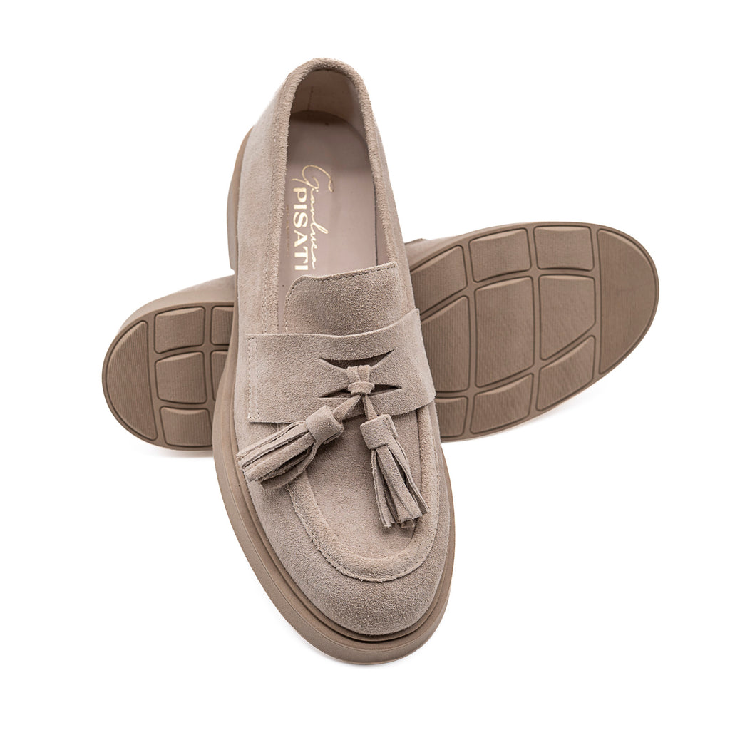 Mocassin Tati Crosta Beige  GIANLUCA PISATI