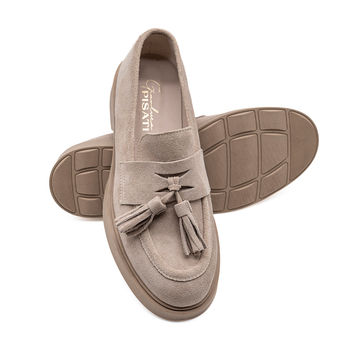 Mocassin Tati Crosta Beige  GIANLUCA PISATI