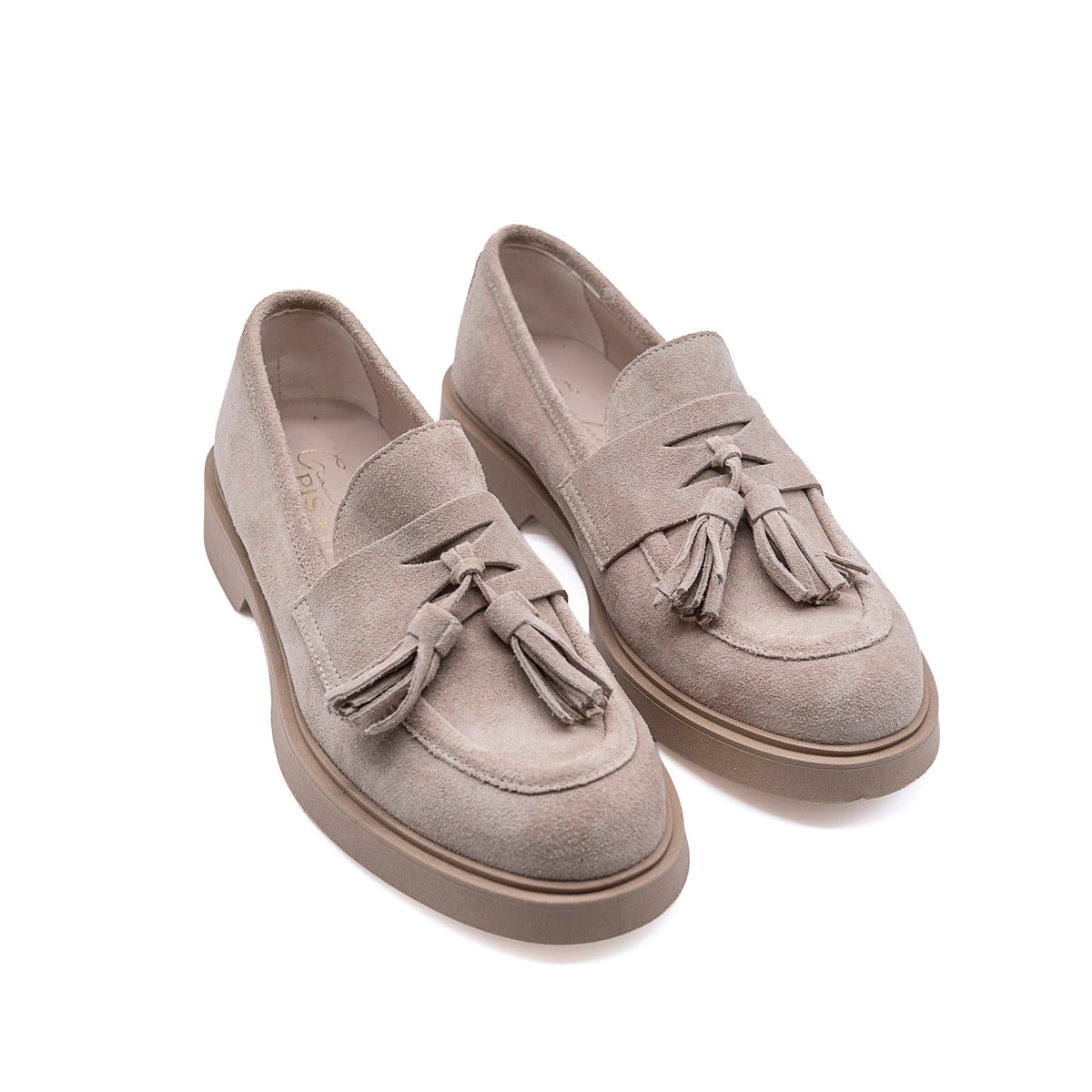 Mocassin Tati Crosta Beige  GIANLUCA PISATI