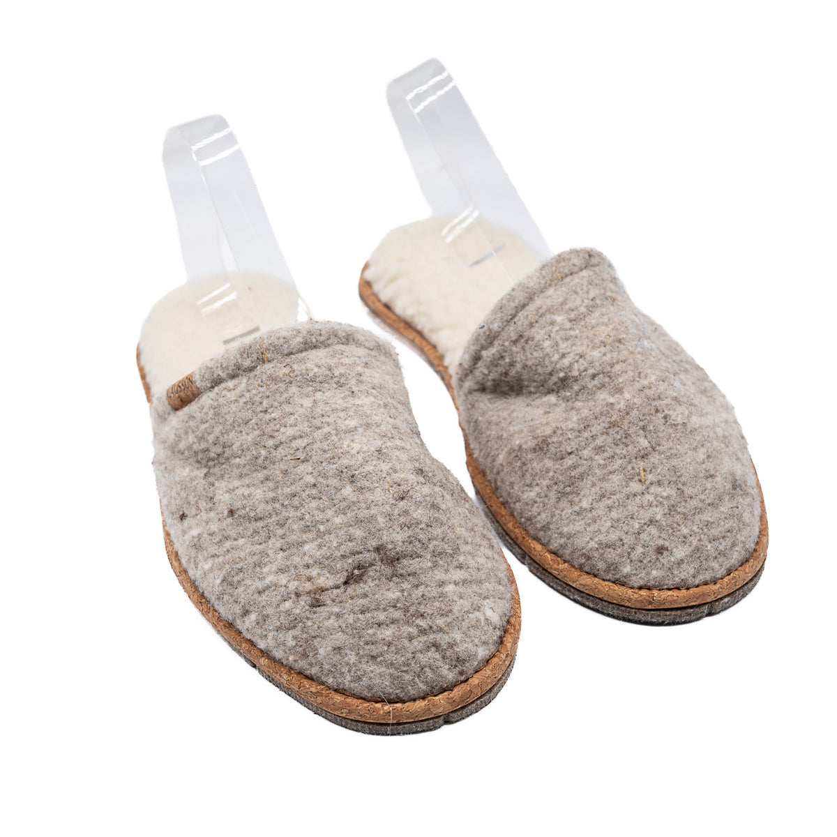 Pantoufles Mules  Simone Cendrée CAUSSUN