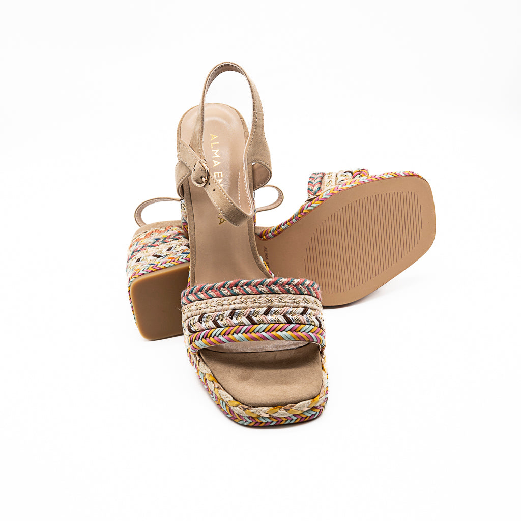 Sandale Talon Siena Sand ALMA EN PENA