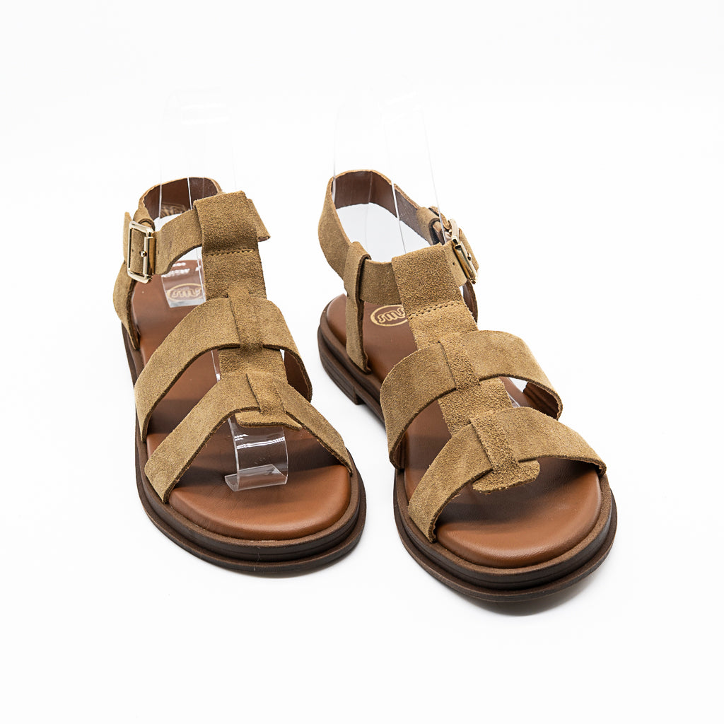 Sandales Savia Velours Nocciola SMS