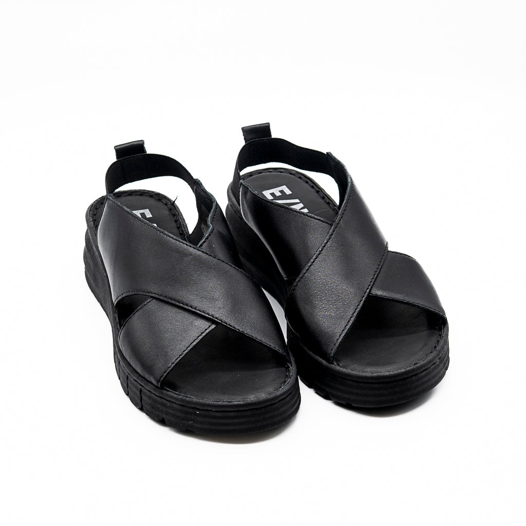 Sandale Talon ZIAK noir ELUE PAR NOUS