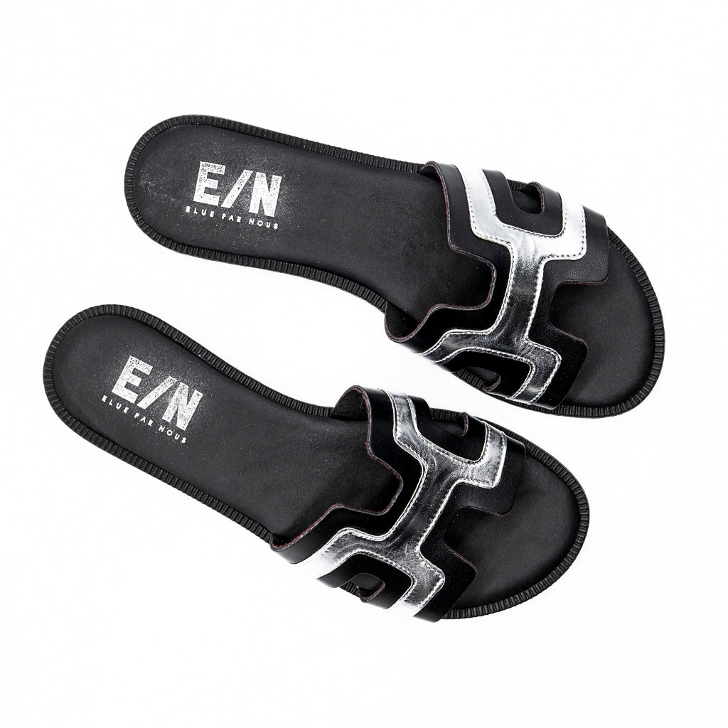 Mules  Tibiran Noir ELUE PAR NOUS