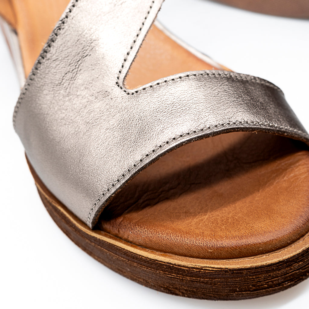 Sandales Zigzag Plomb ELUE PAR NOUS