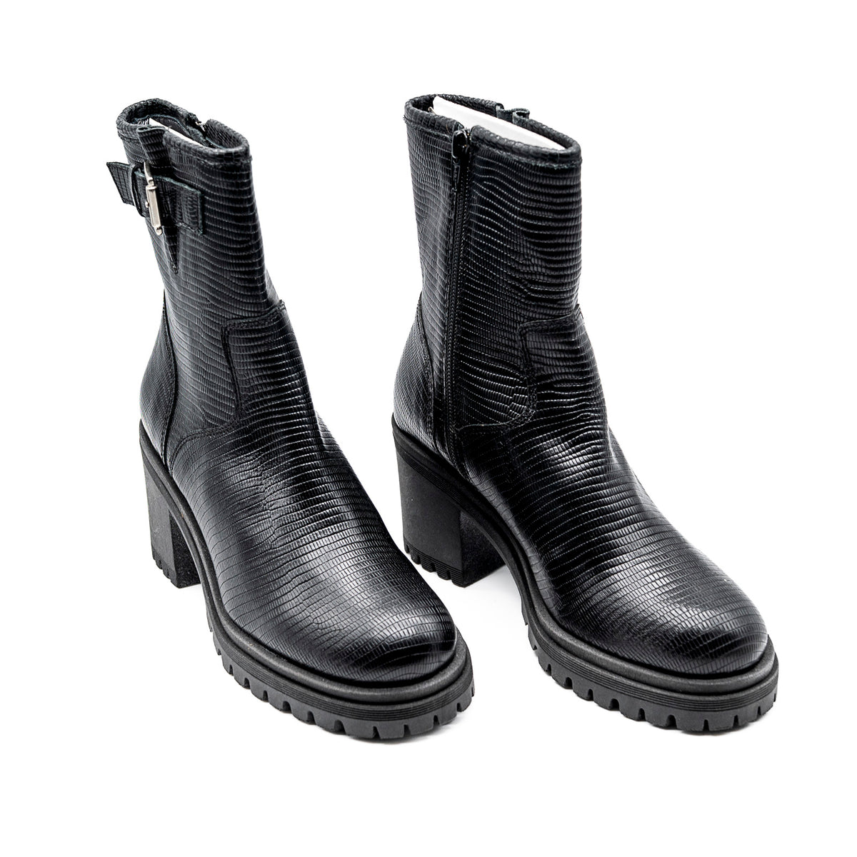 Bottines Ember Rettile Negro SMS