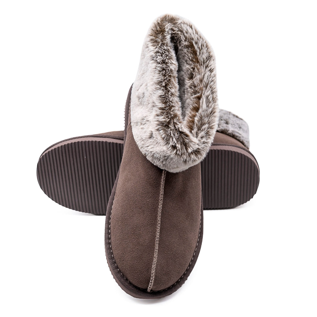 Pantoufle Bottillons  Taupe ISOTONER