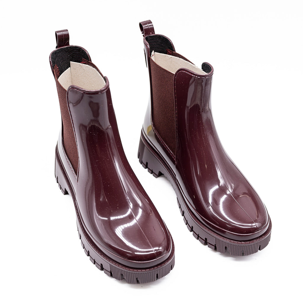Bottes de pluie Peachy Dark Cherry
