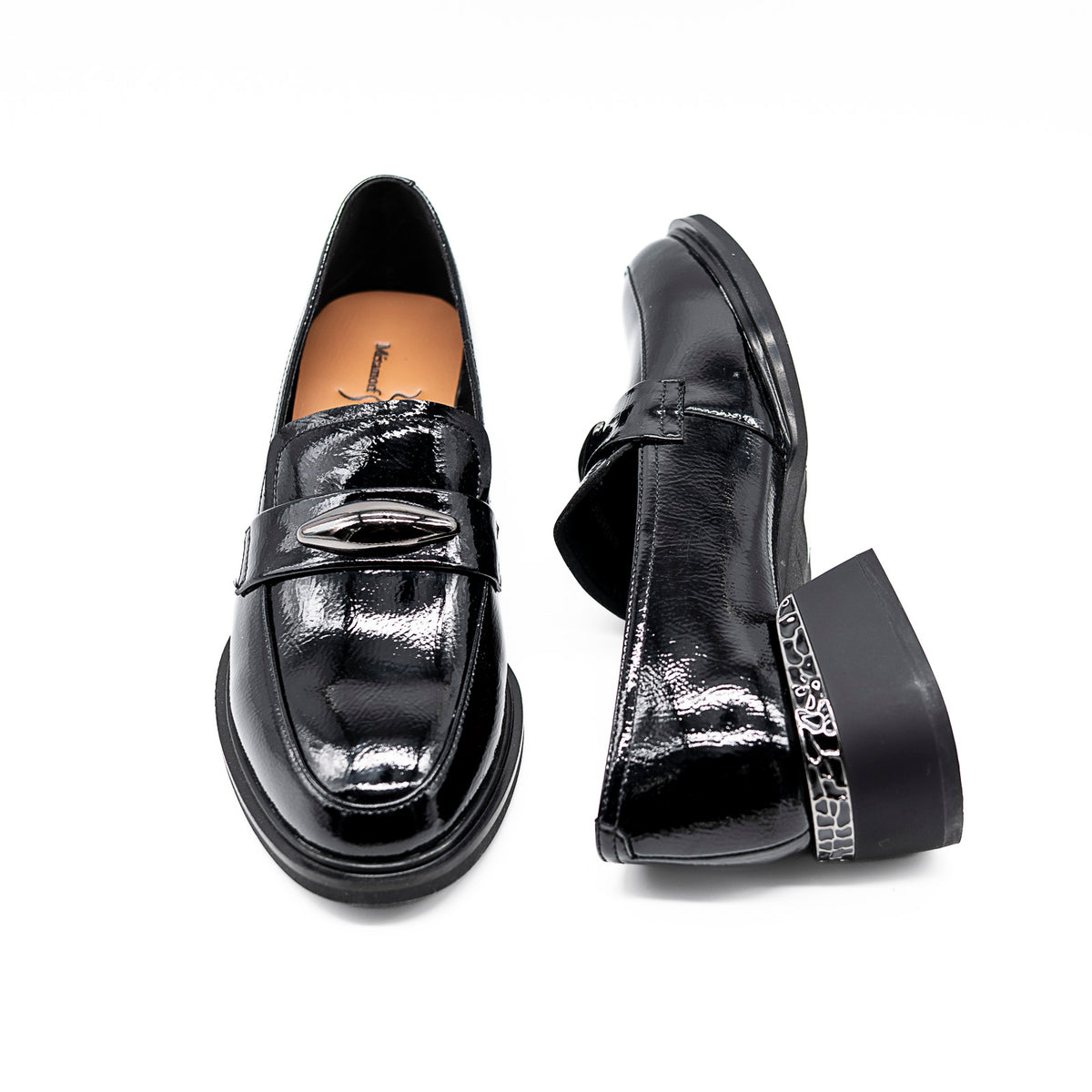 Mocassin Badasse Noir METAMORF'OSE
