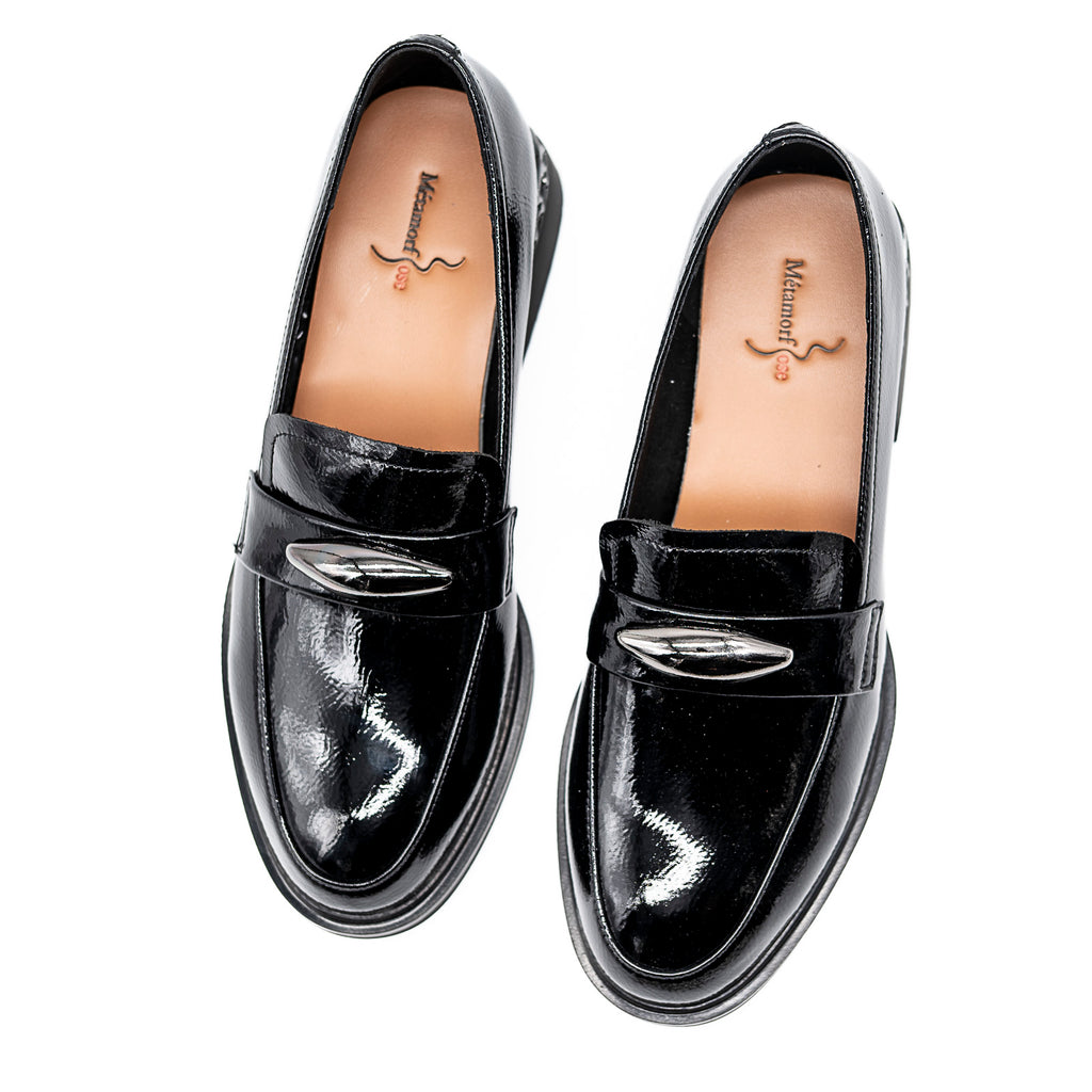 Mocassin Badasse Noir METAMORF'OSE