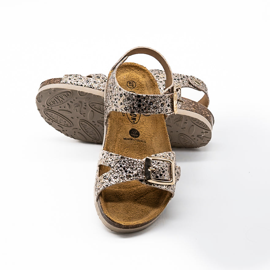 Sandales Fille Lisa Or PLAKTON