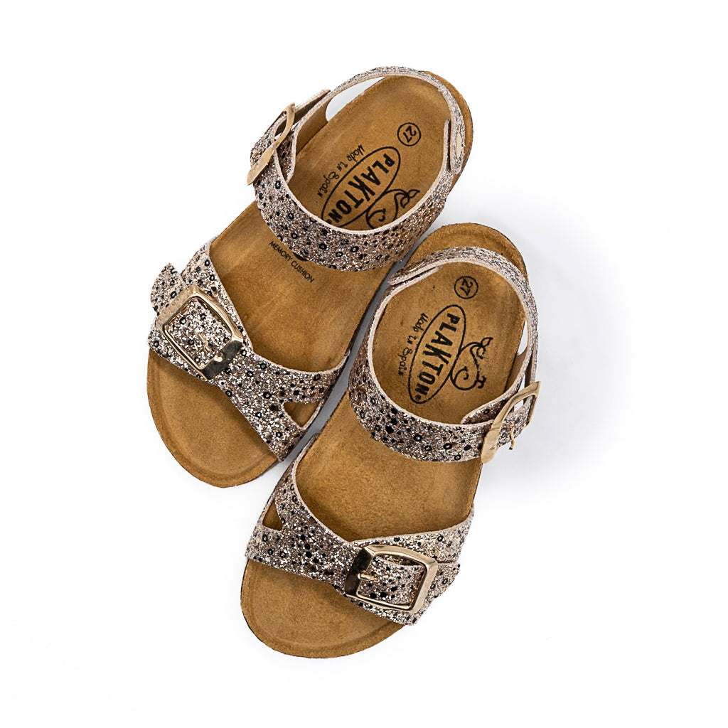Sandales Fille Lisa Or PLAKTON
