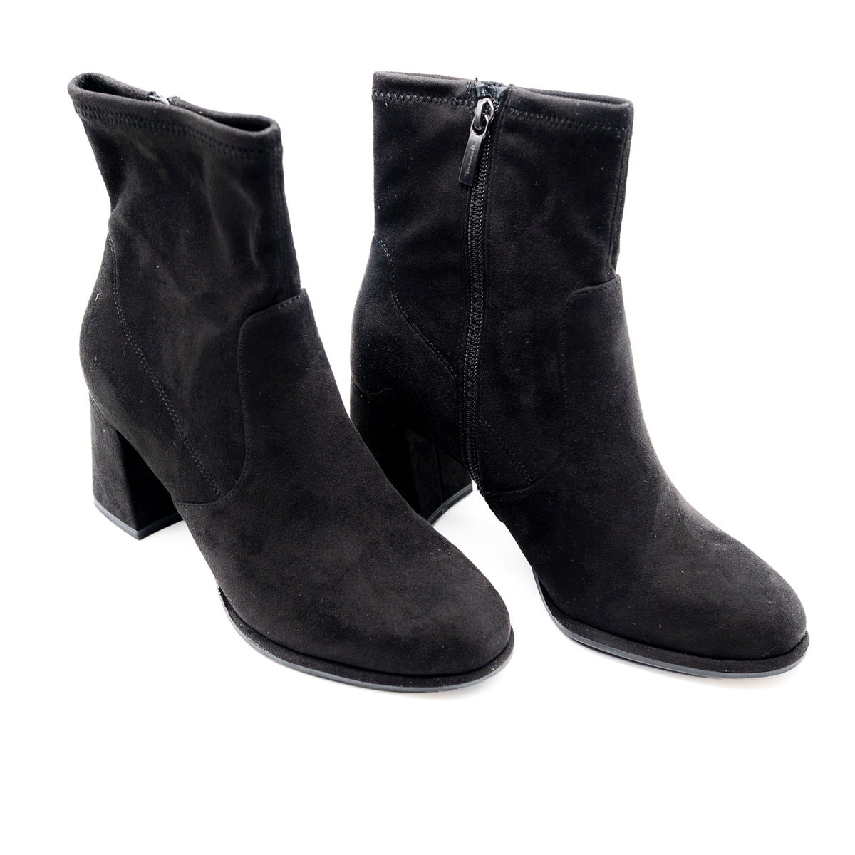 Bottines  I-25057-43 004 Black Suede TAMARIS