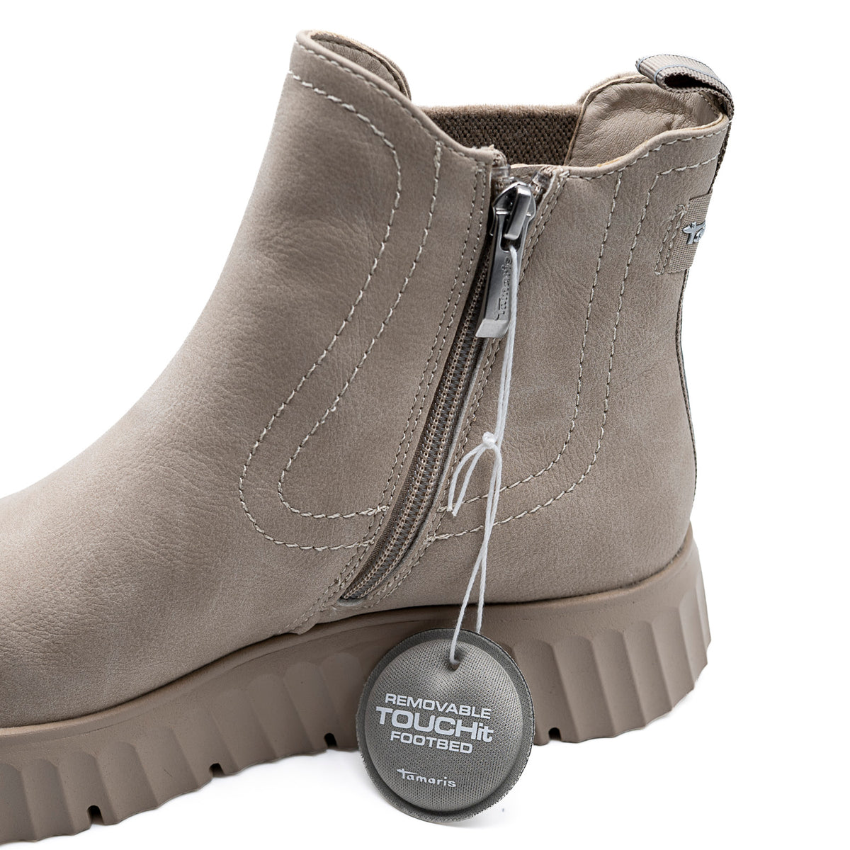 Boots 1-25420-45 204 LIGHT GREY TAMARIS
