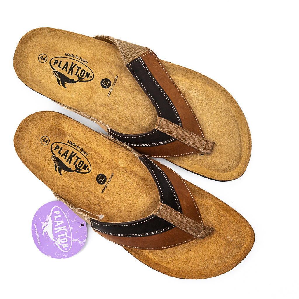 Tongs Billy Roble Marron PLAKTON