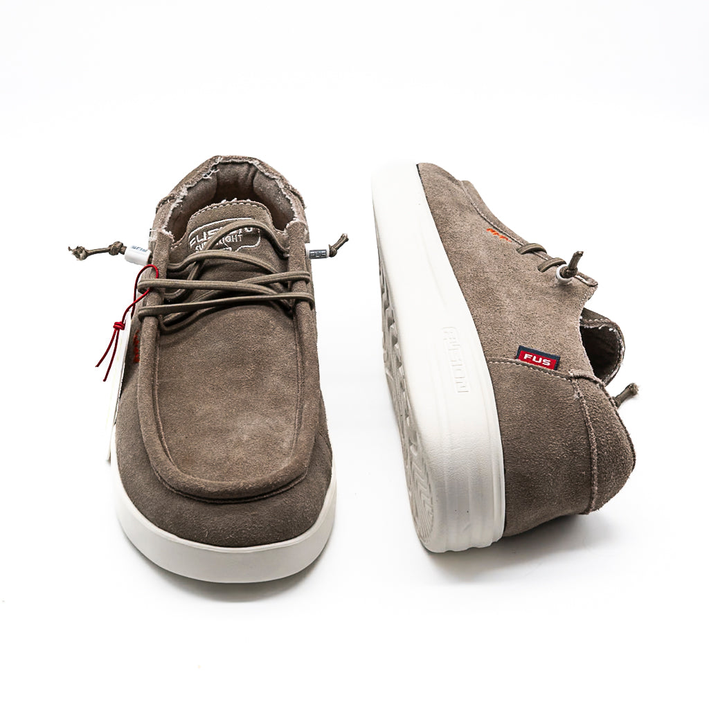 Mocassin Jack  Suede Taupe FUSION