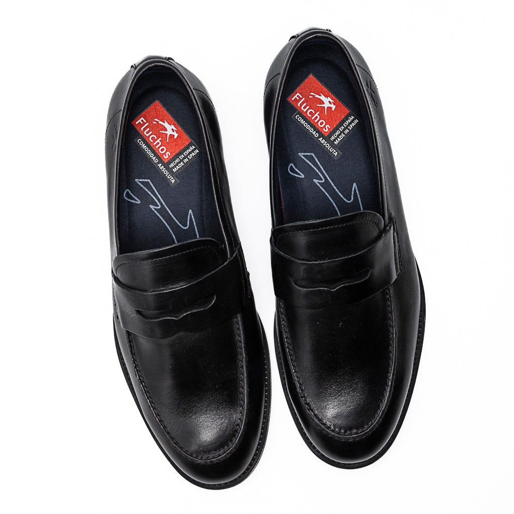 Mocassins Henri Habana Negro FLUCHOS