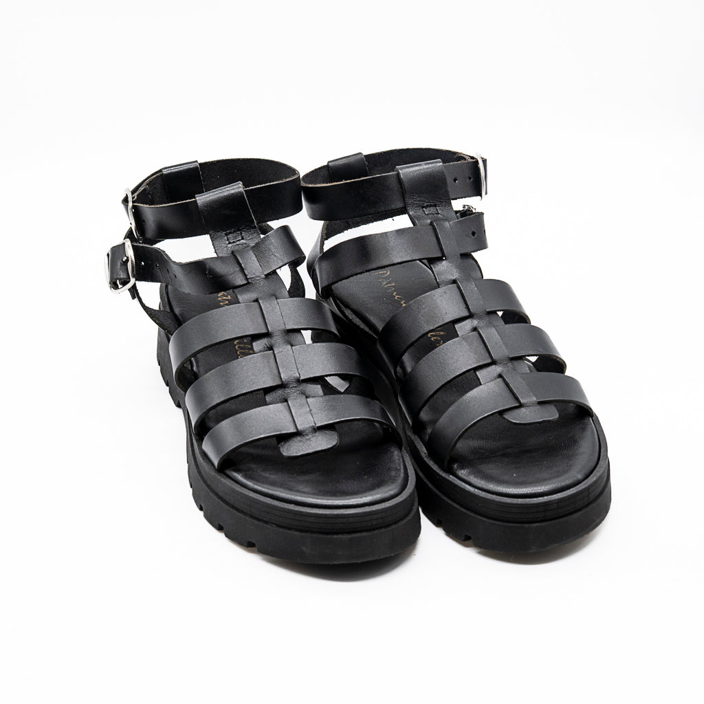 Sandale Plateforme Noir PATRICIA MILLER