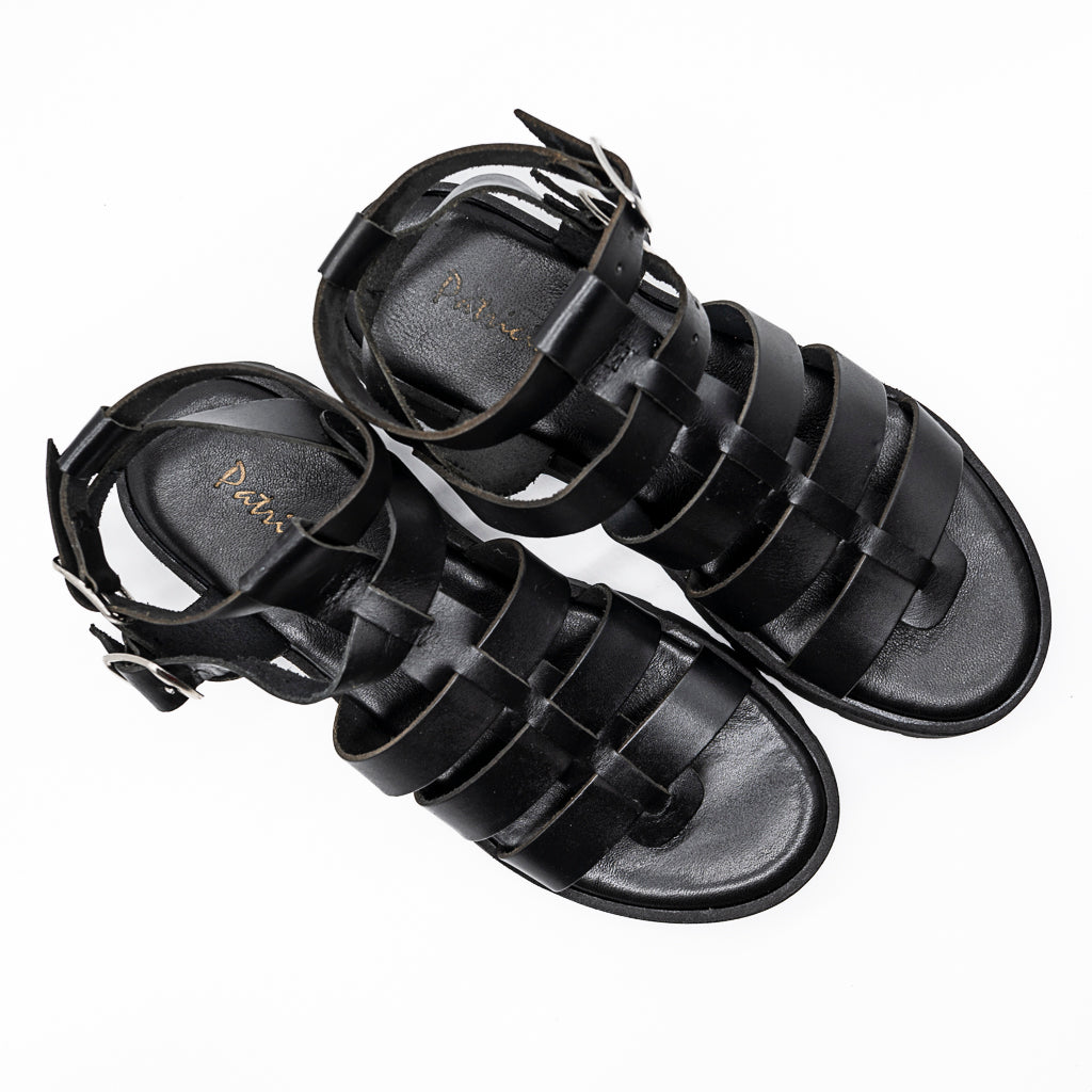 Sandale Plateforme Noir PATRICIA MILLER