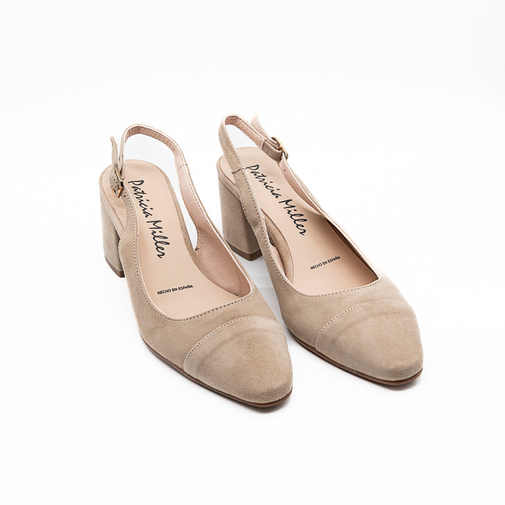 Sandale Talon Taupe  PATRICIA MILLER