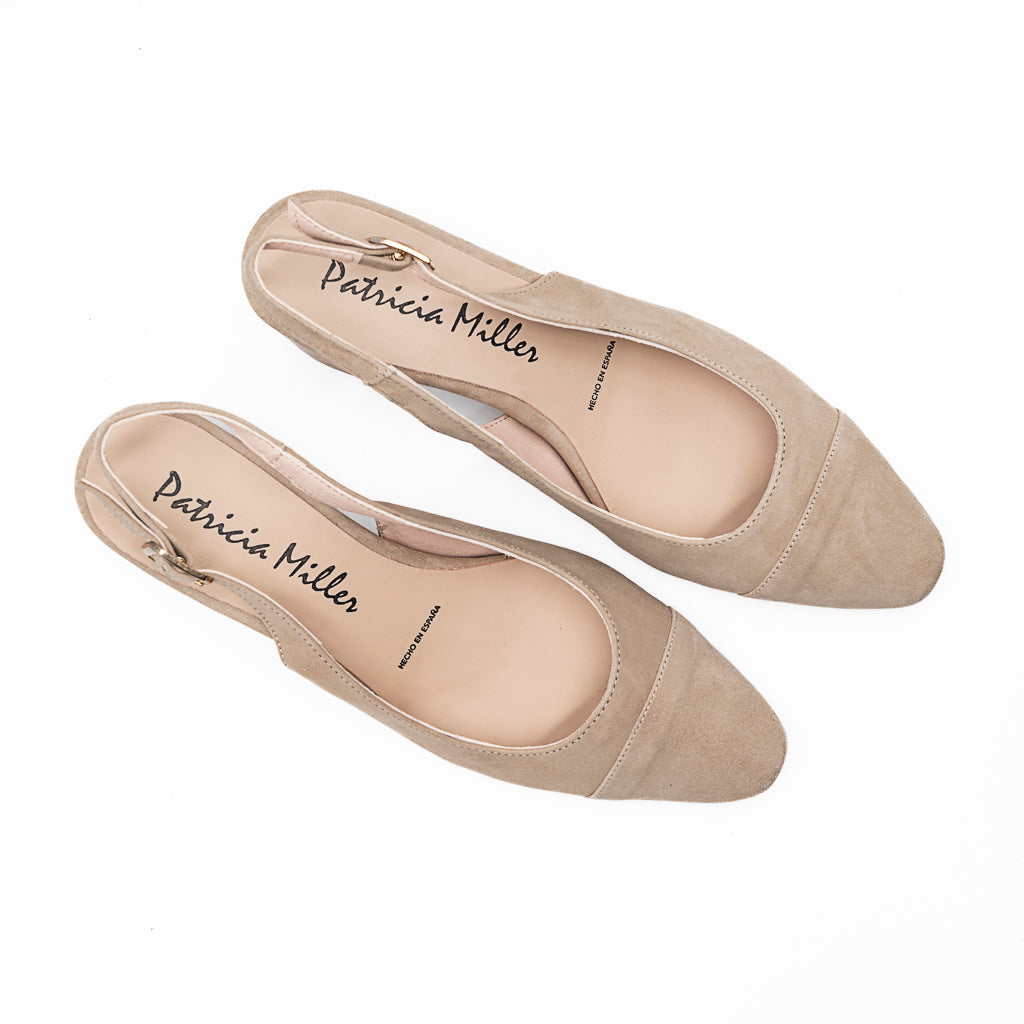 Sandale Talon Taupe  PATRICIA MILLER