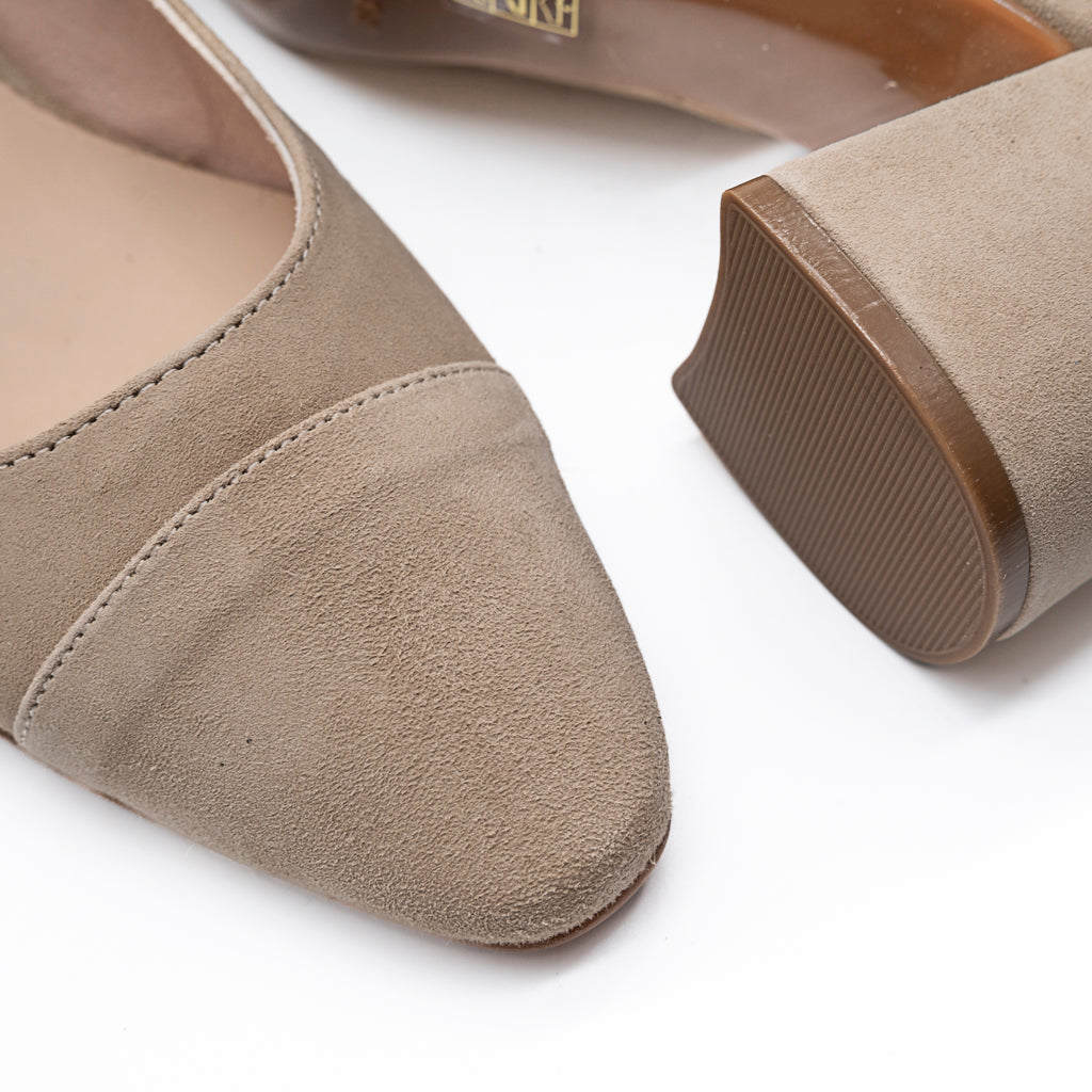 Sandale Talon Taupe  PATRICIA MILLER
