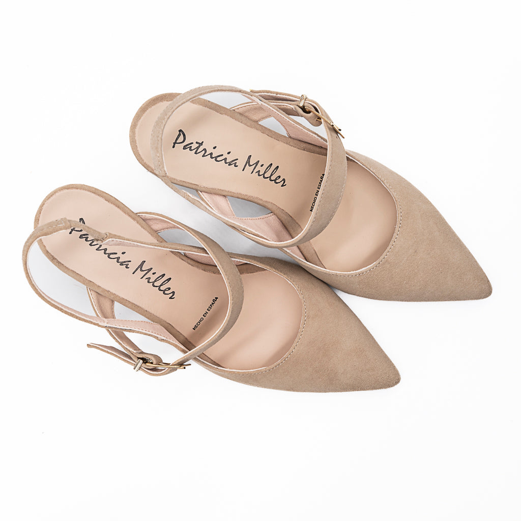 Sandale Talon ref 6745F Taupe PATRICIA MILLER