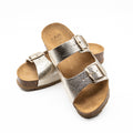 Mules Elefante Lame Gold I AM