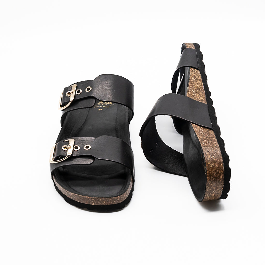 Mules  Vaquetilla Black IAM