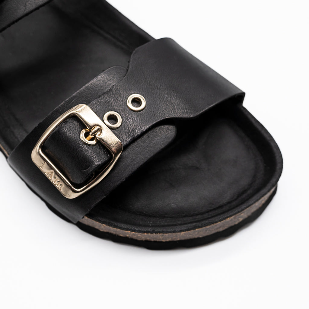 Mules  Vaquetilla Black IAM