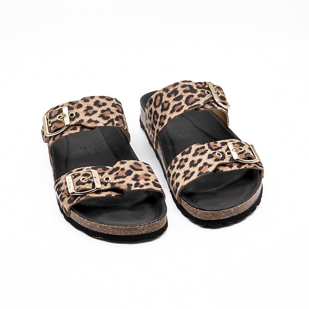Mules Suede Leopard IAM