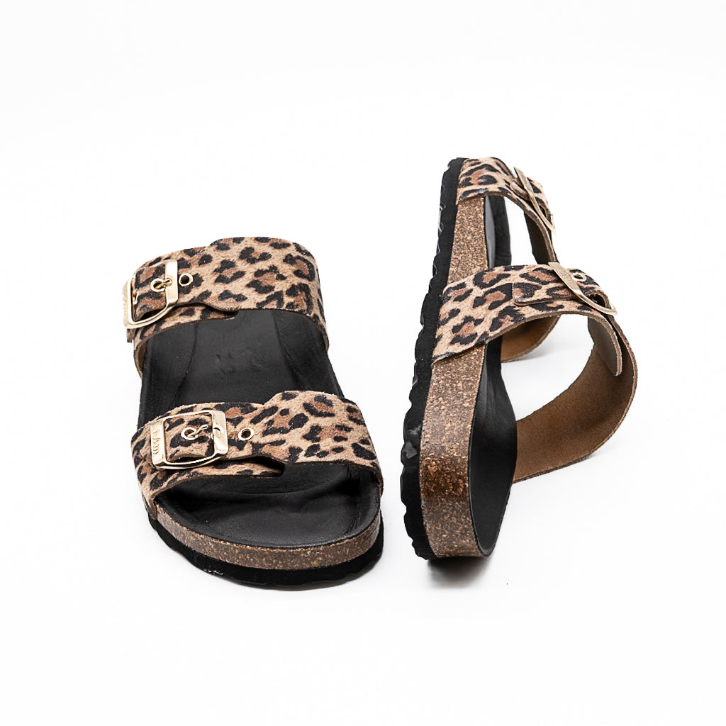 Mules Suede Leopard IAM