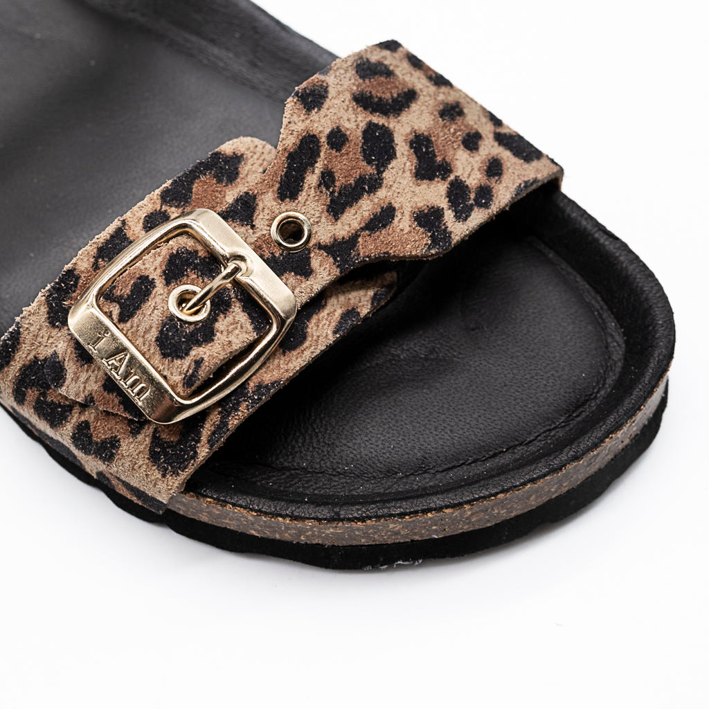 Mules Suede Leopard IAM