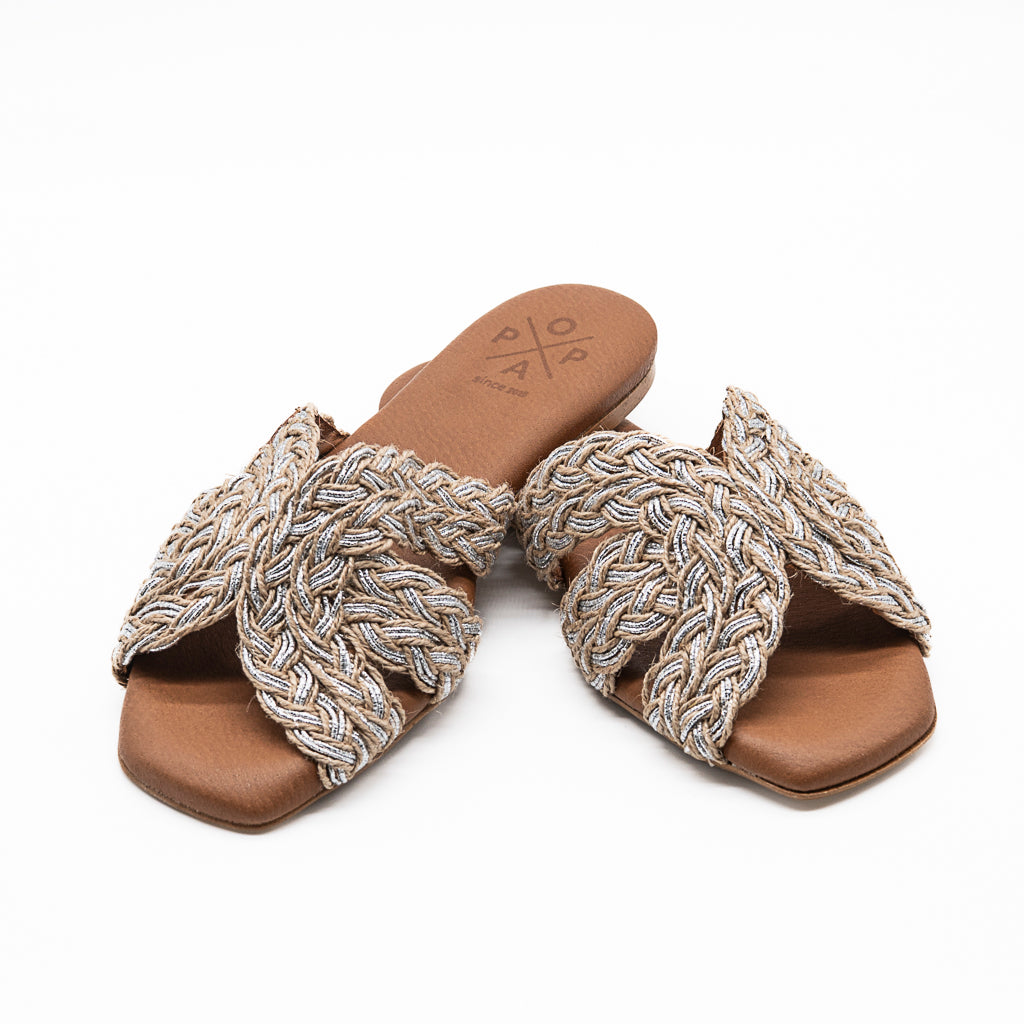 Mules  Durban (gris)Coslamptala Yute POPA