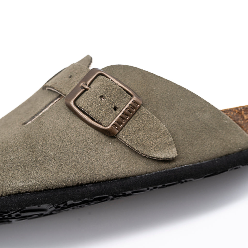 Mules Sabot Blogg Afelpado  Kaki  PLAKTON