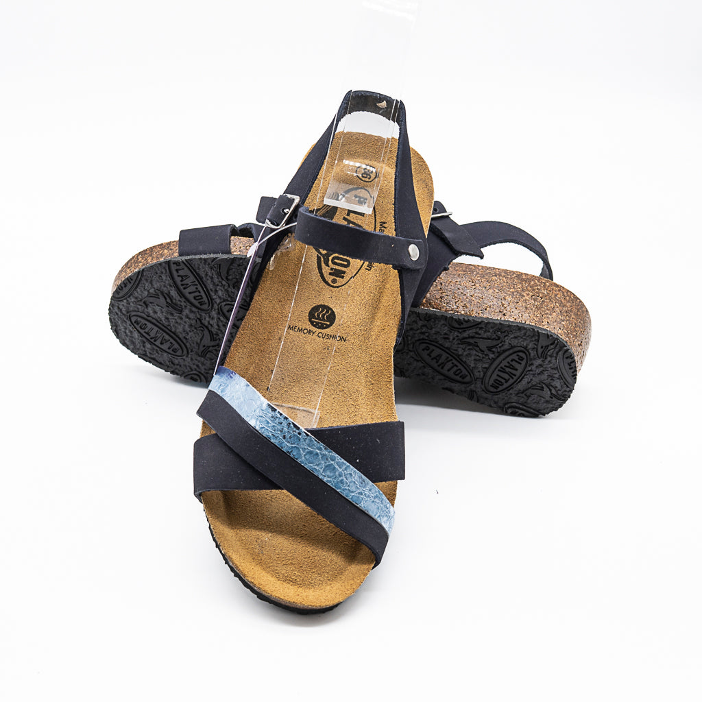 Sandale Talon  Norte Navy jeans  PLAKTON
