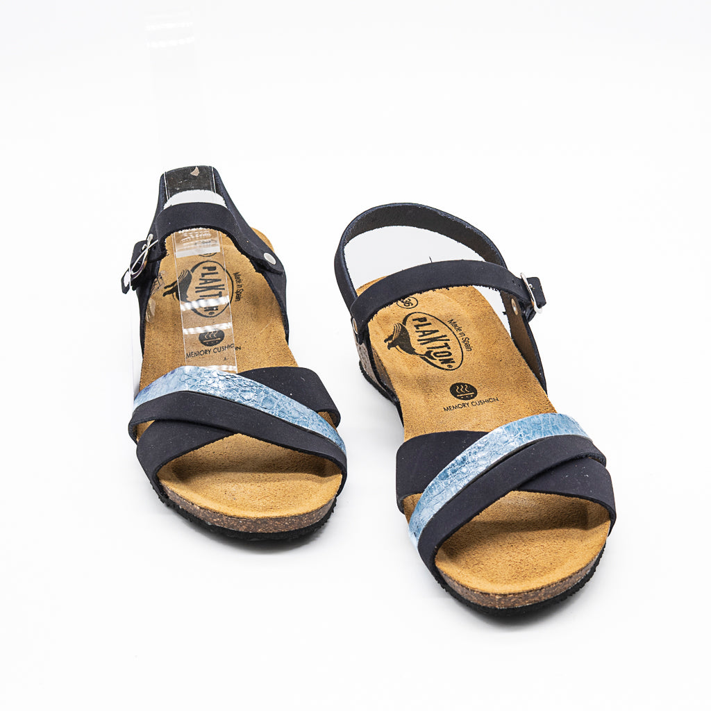 Sandale Talon  Norte Navy jeans  PLAKTON