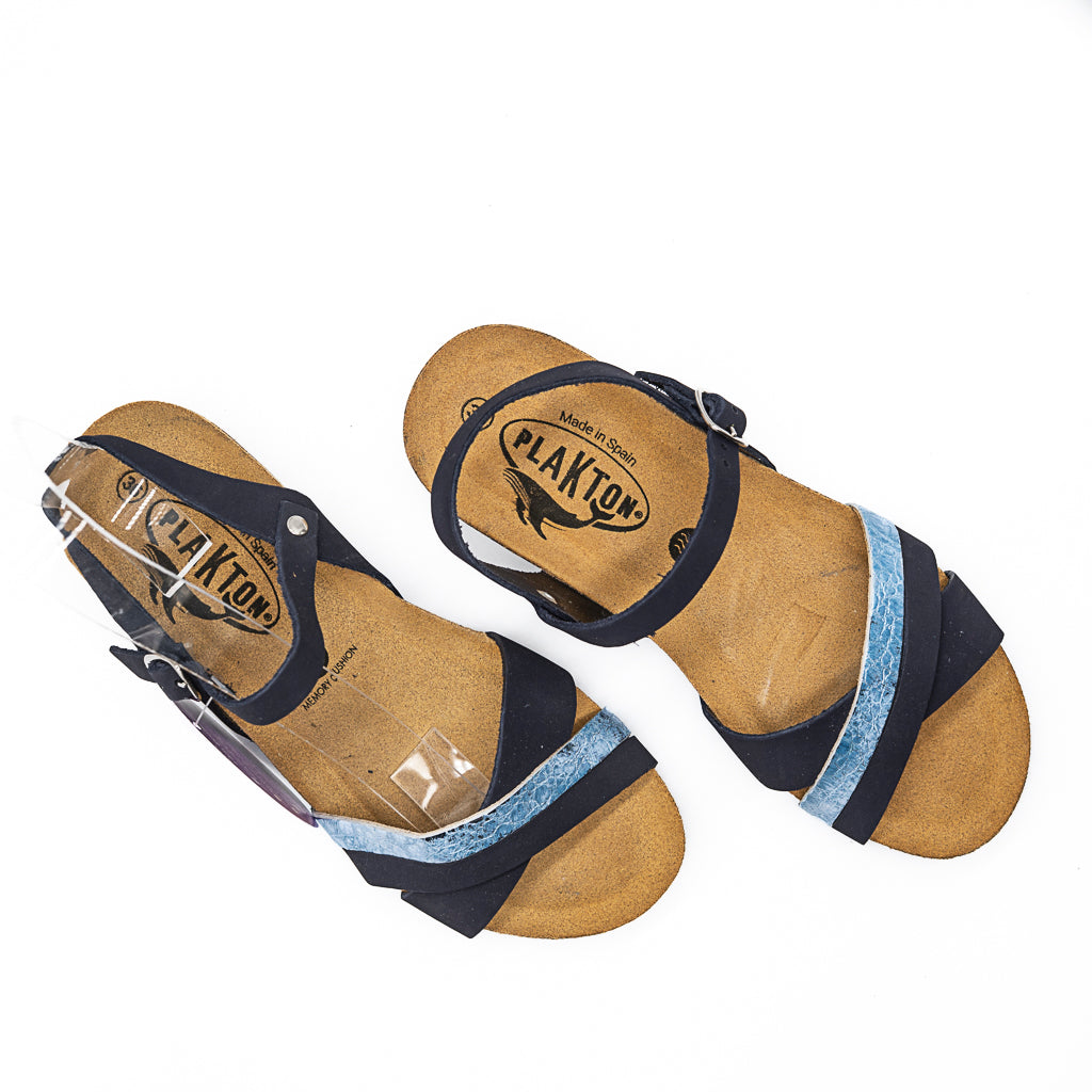 Sandale Talon  Norte Navy jeans  PLAKTON